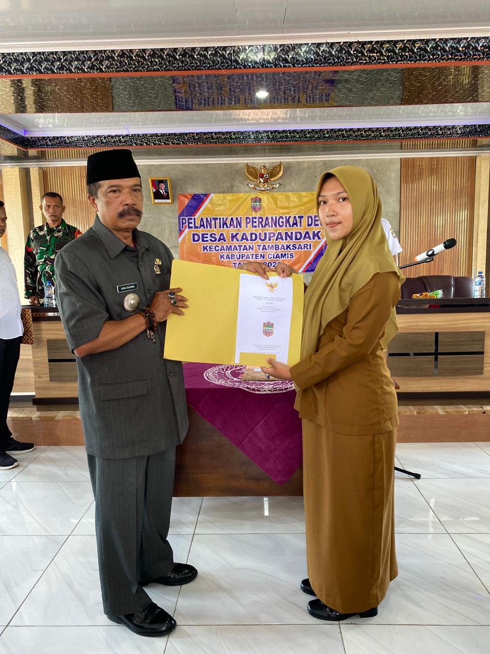 Pelantikan Kepala Dusun Karang...